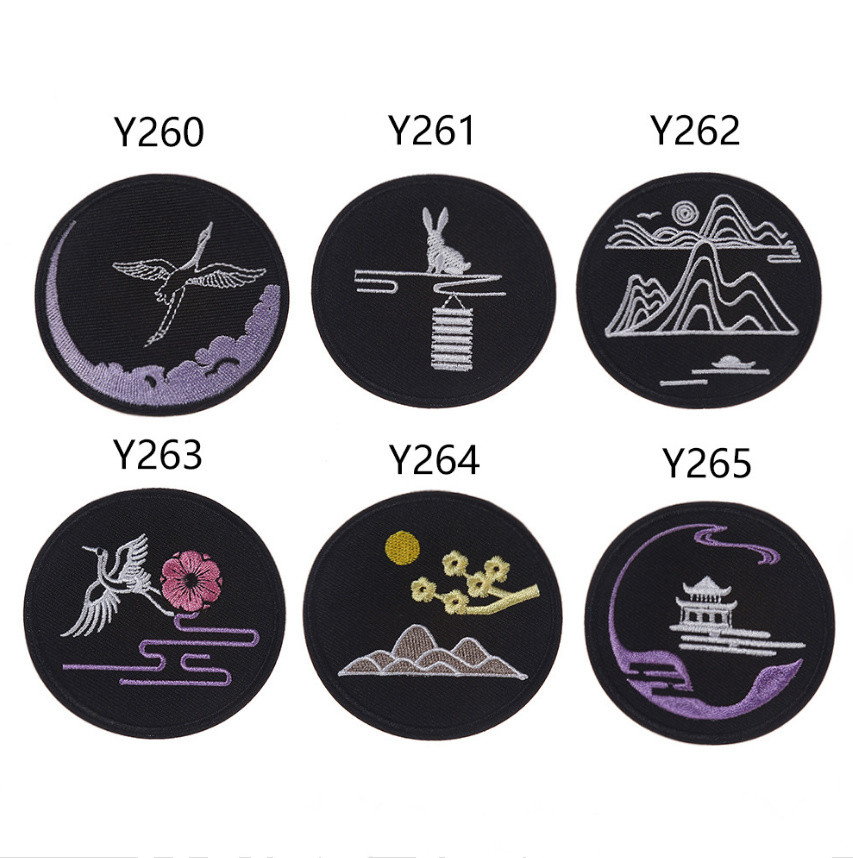 Phone Accessories Pictures - 10 Pcs Holiday Badges Embroidered Patch