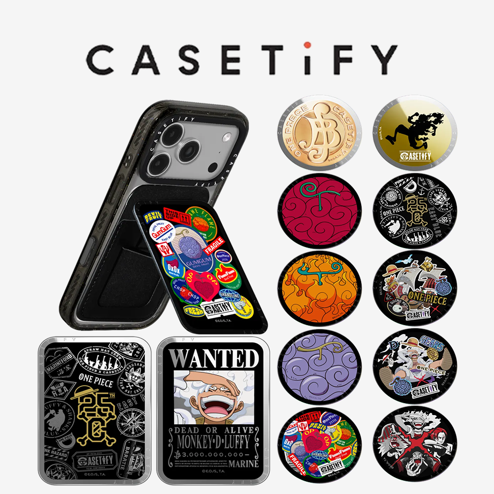 Quirky Phone Accessories - CASETiFY Co-branded One Piece Cartoon Series