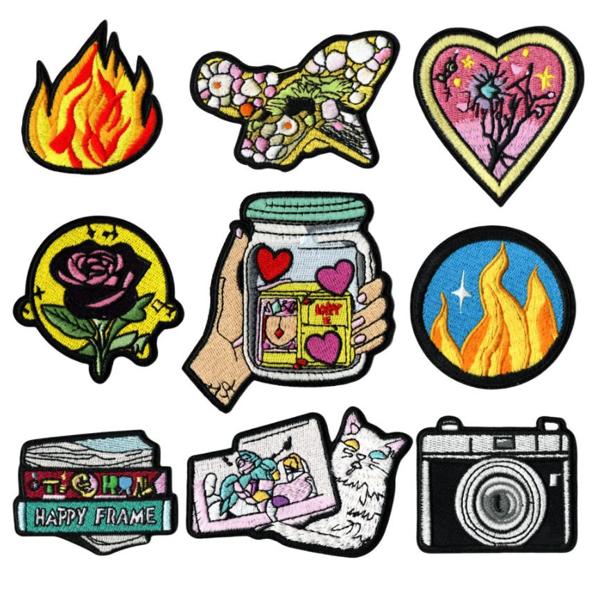 Phone Accessories Pictures - 9078 Popular Badges Iron On Sew