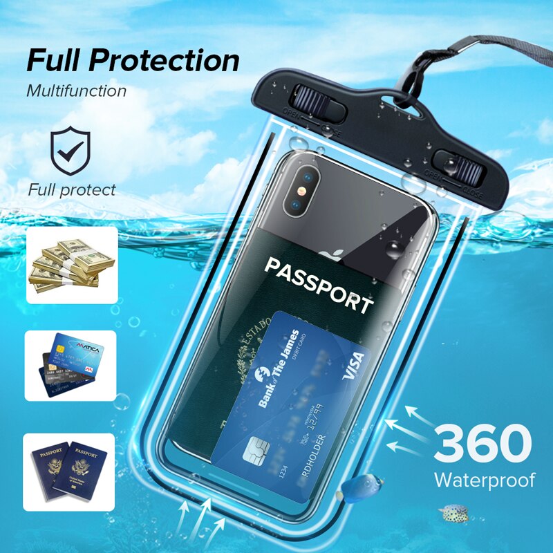 Phone Accessories Online - IP68 Universal Waterproof Phone Cases Bag