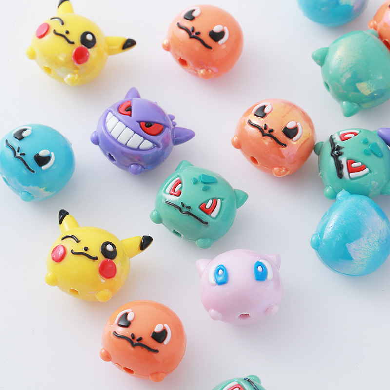 12pcs Pokémon Bead DIY Mobile  - Phone Accessories And Electronics avaliação e preço