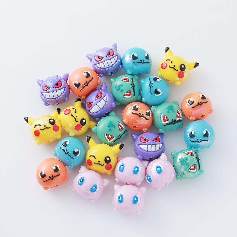 12pcs Pokémon Bead DIY Mobile  - Phone Accessories And Electronics avaliação e preço