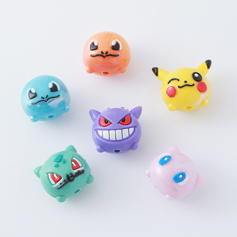 12pcs Pokémon Bead DIY Mobile  - Phone Accessories And Electronics avaliação e preço
