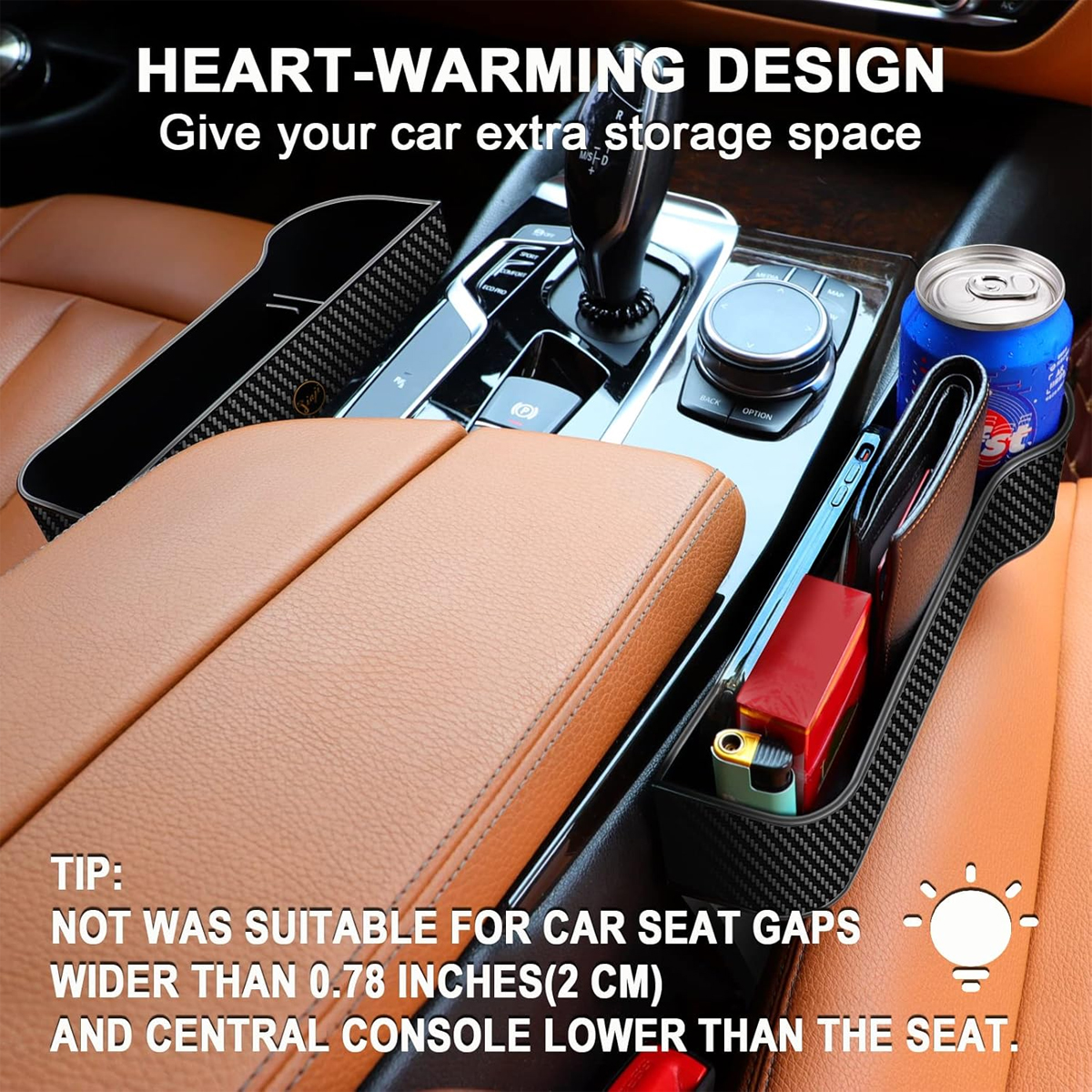 Car Seat Gap Storage Box, Mult - Phone Accessories Store avaliação e preço