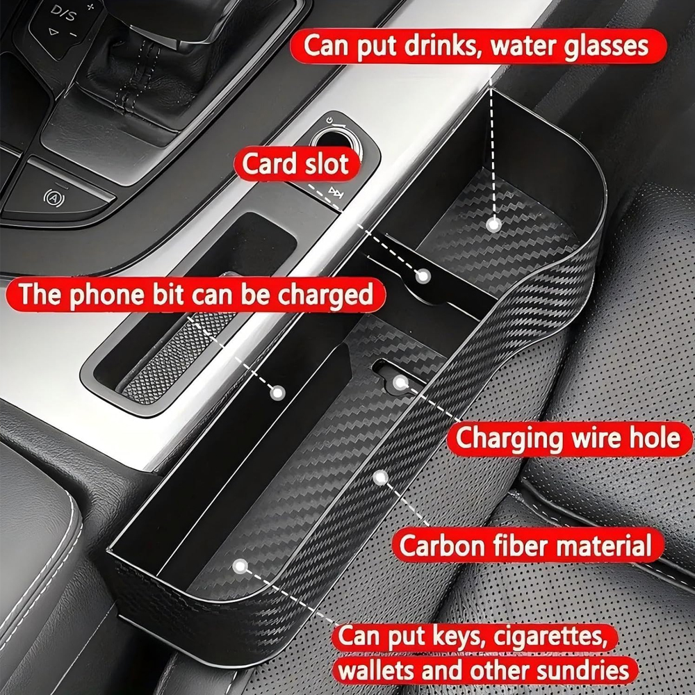 Car Seat Gap Storage Box, Mult - Phone Accessories Store avaliação e preço