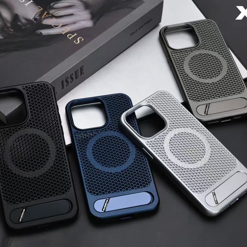 3D hollow Honeycomb Cooling Ma - Quirky Phone Accessories avaliação e preço