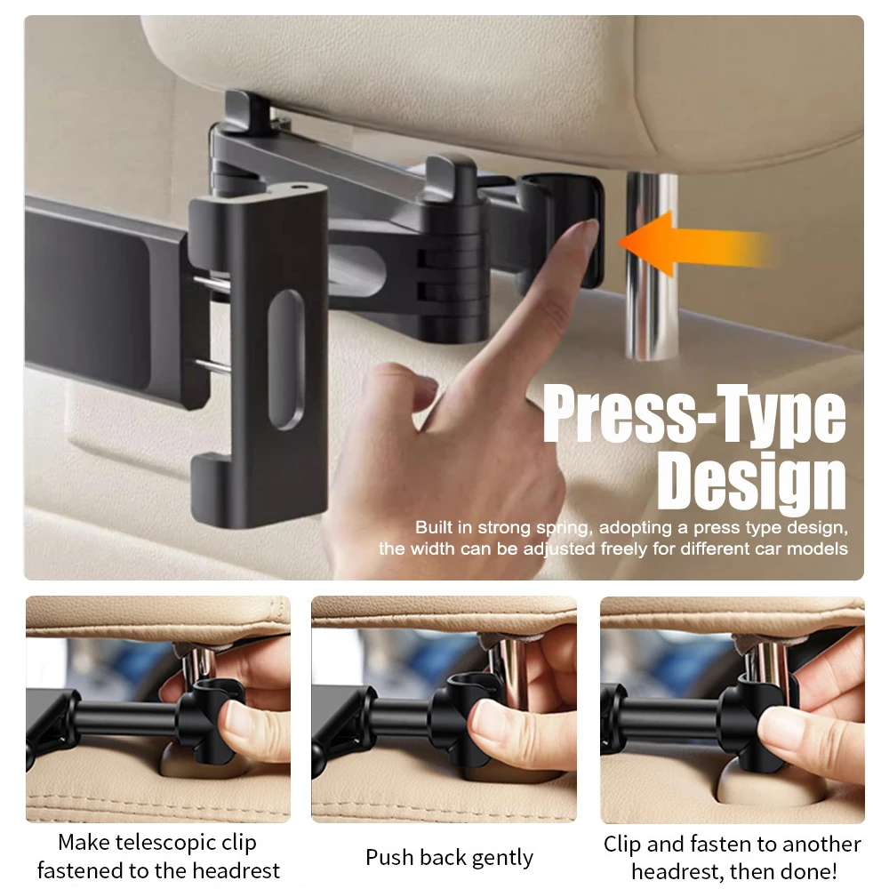 Foldable Car Phone Holder Back - Phone Accessories Baby avaliação e preço