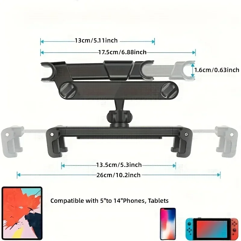 Foldable Car Phone Holder Back - Phone Accessories Baby avaliação e preço
