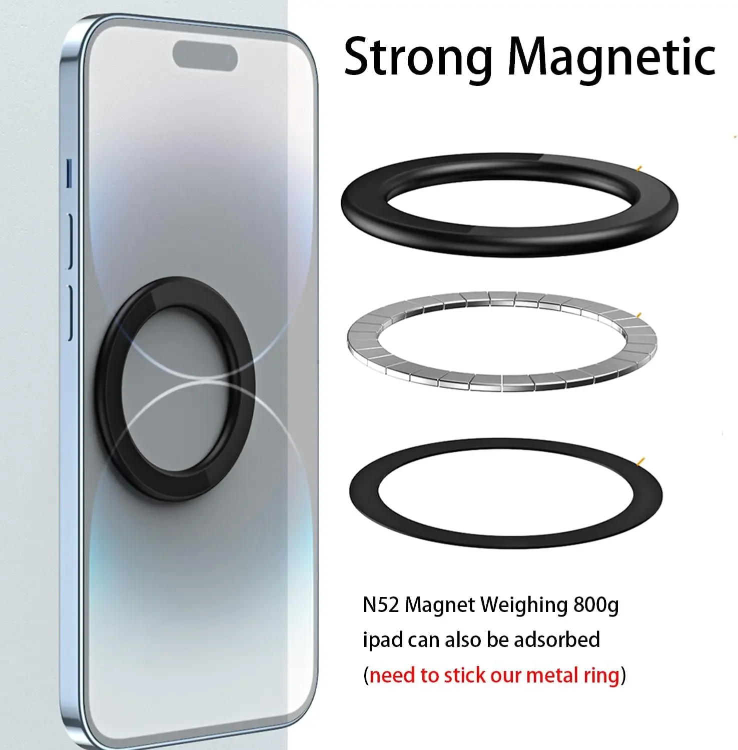 For MagSafe Magnetic Ring Hold - Quirky Phone Accessories avaliação e preço
