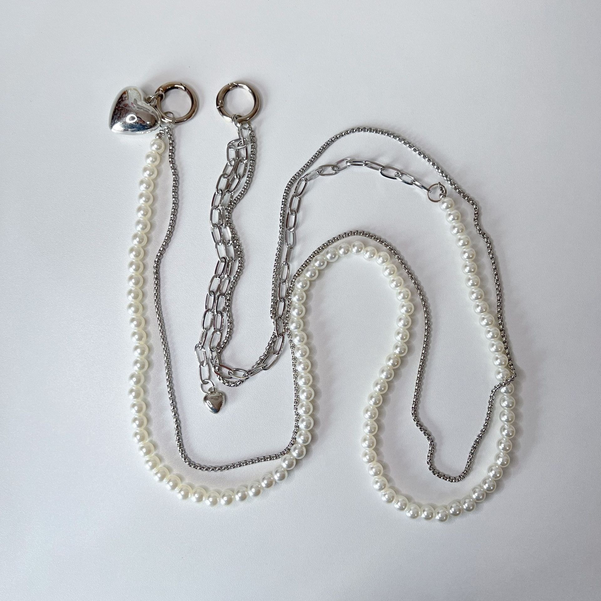 Long Pearl Phone Lanyard Handm - Phone Accessories Pictures avaliação e preço