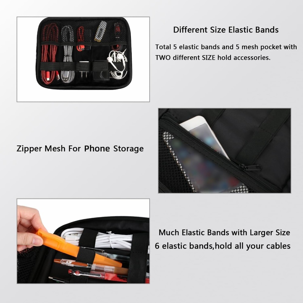 Electronics Organizer Travel C - Phone Accessories And Electronics avaliação e preço