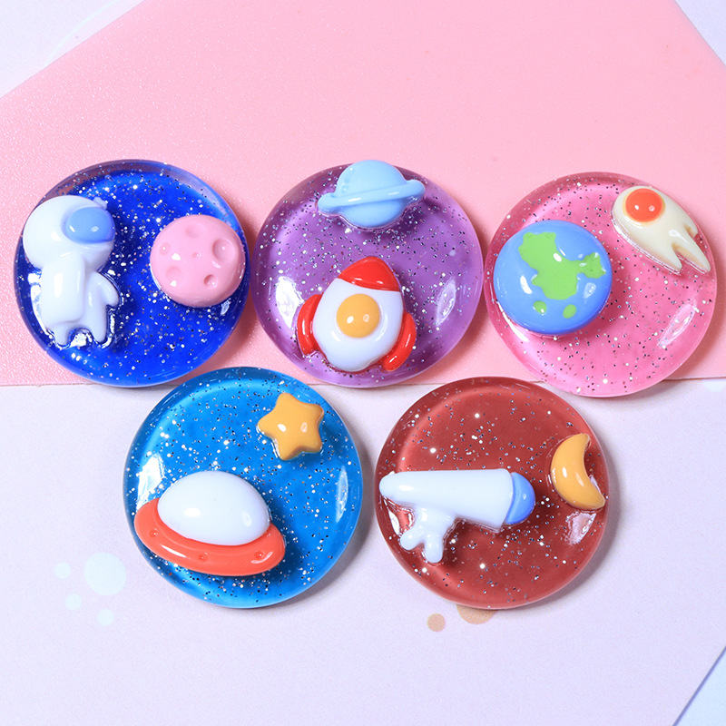 10pcs Resin Universe Space Cab - Phone Accessories Wholesale Suppliers avaliação e preço