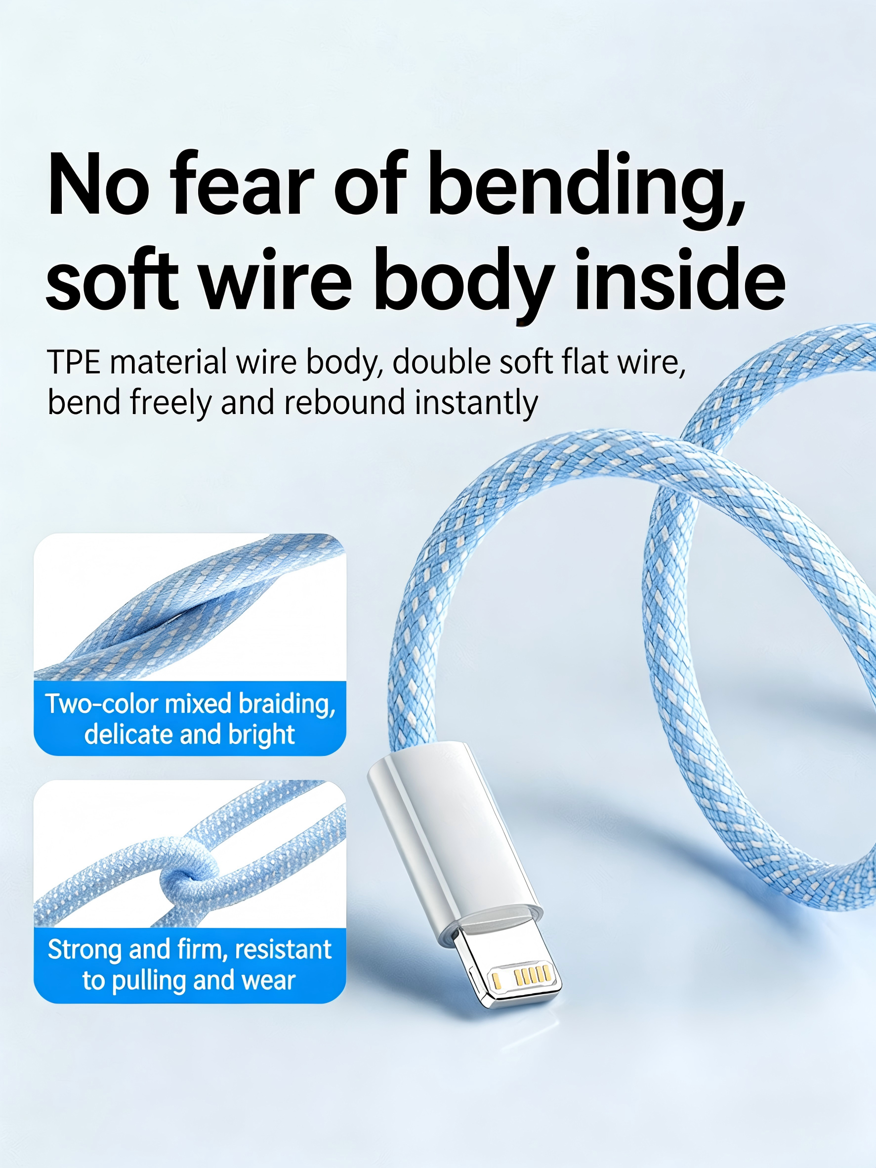 3PCS PD 30W USB Cable For iPho - Phone Accessories Online avaliação e preço