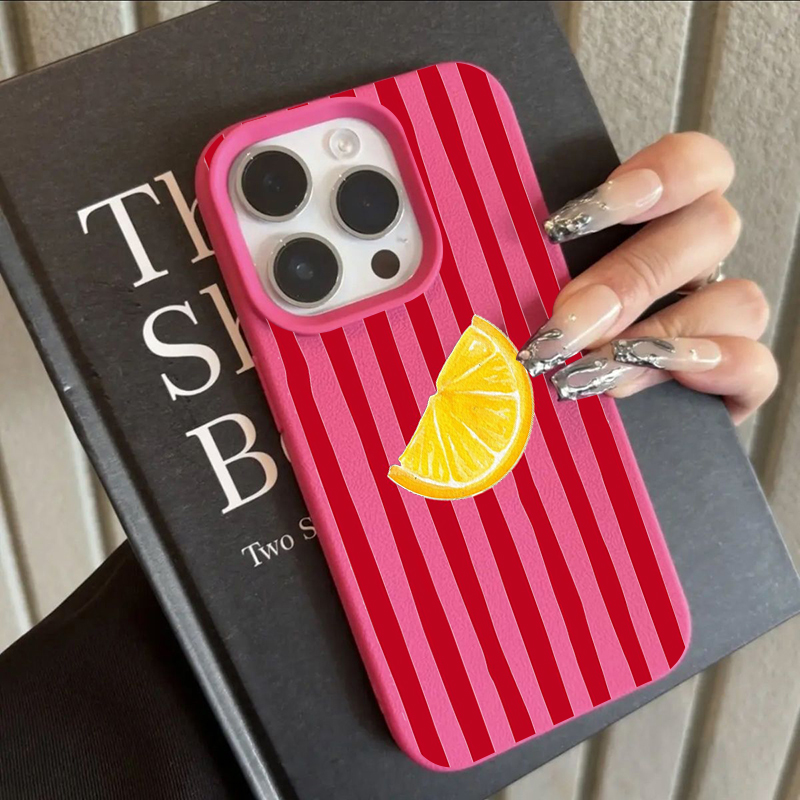 Fashion Lemon Pattern TPU Sili - Phone Accessories Kiosk avaliação e preço