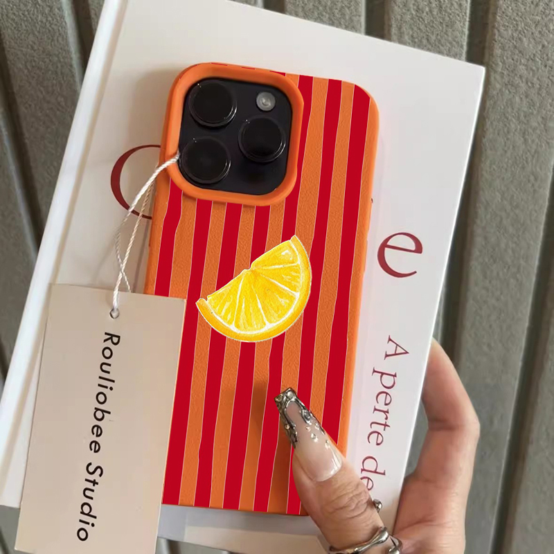 Fashion Lemon Pattern TPU Sili - Phone Accessories Kiosk avaliação e preço