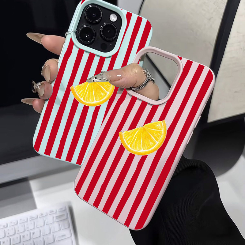 Fashion Lemon Pattern TPU Sili - Phone Accessories Kiosk avaliação e preço