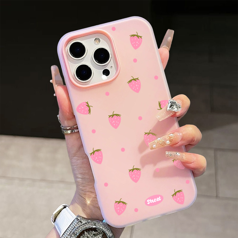 Sweet Pink Strawberry Pattern  - Phone Accessories Kiosk avaliação e preço