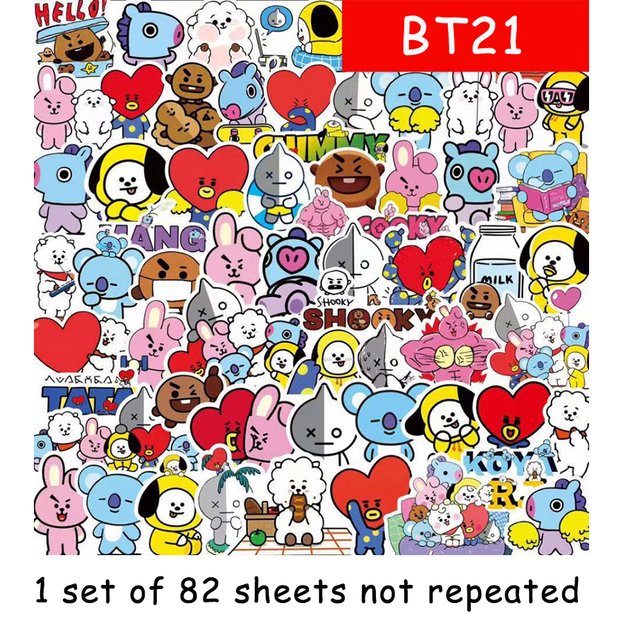 BT21 stickers, celebrity perip - Phone Accessories Online avaliação e preço