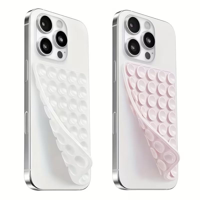 2-Pack Silicone Suction Phone  - Quirky Phone Accessories avaliação e preço