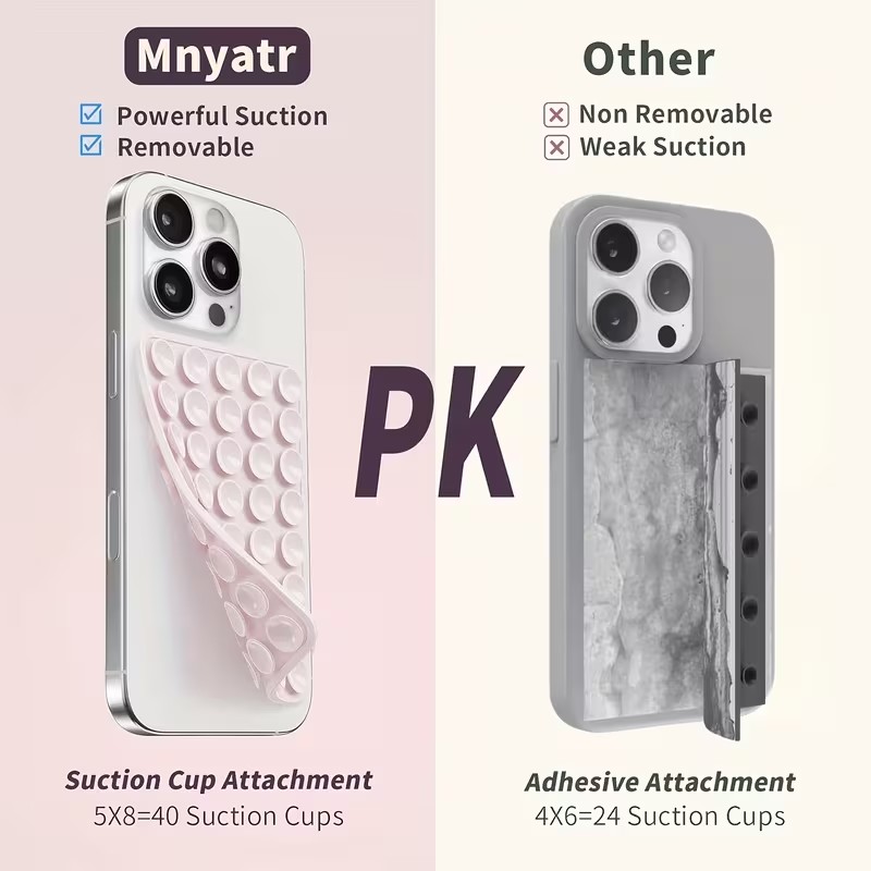 2-Pack Silicone Suction Phone  - Quirky Phone Accessories avaliação e preço