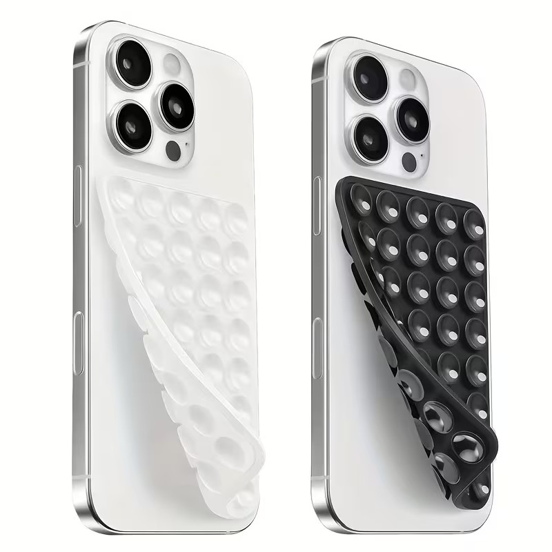 2-Pack Silicone Suction Phone  - Quirky Phone Accessories avaliação e preço