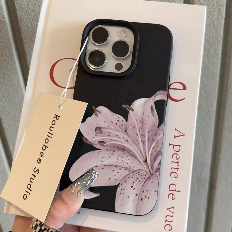 Purple Lily Flower Phone Case  - Phone Accessories Kiosk avaliação e preço