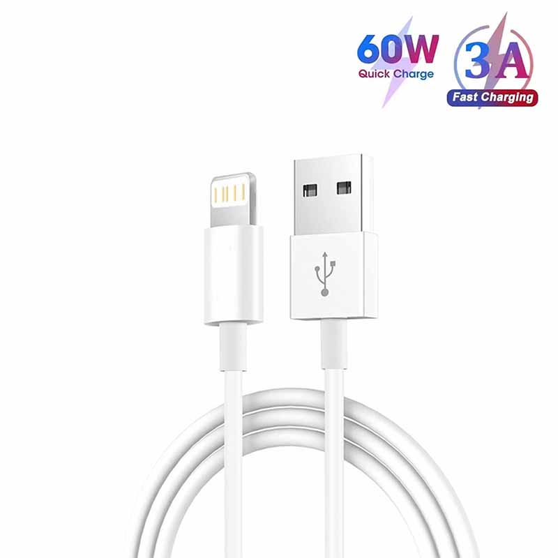 3A USB A to Lightning Cable Fo - Phone Accessories Online avaliação e preço