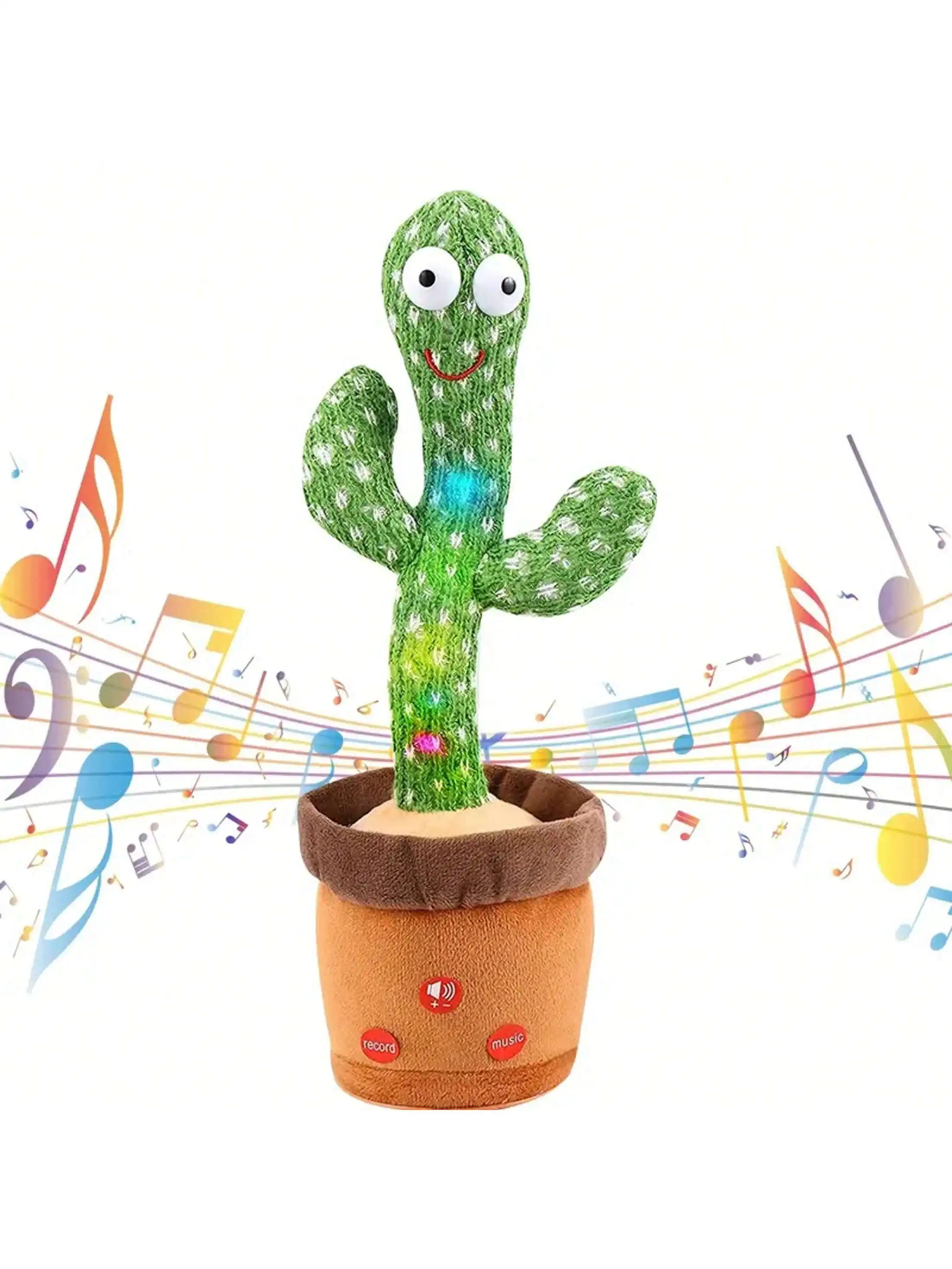 1pc-Dancing Talking Cactus Toy - Phone Accessories Baby avaliação e preço