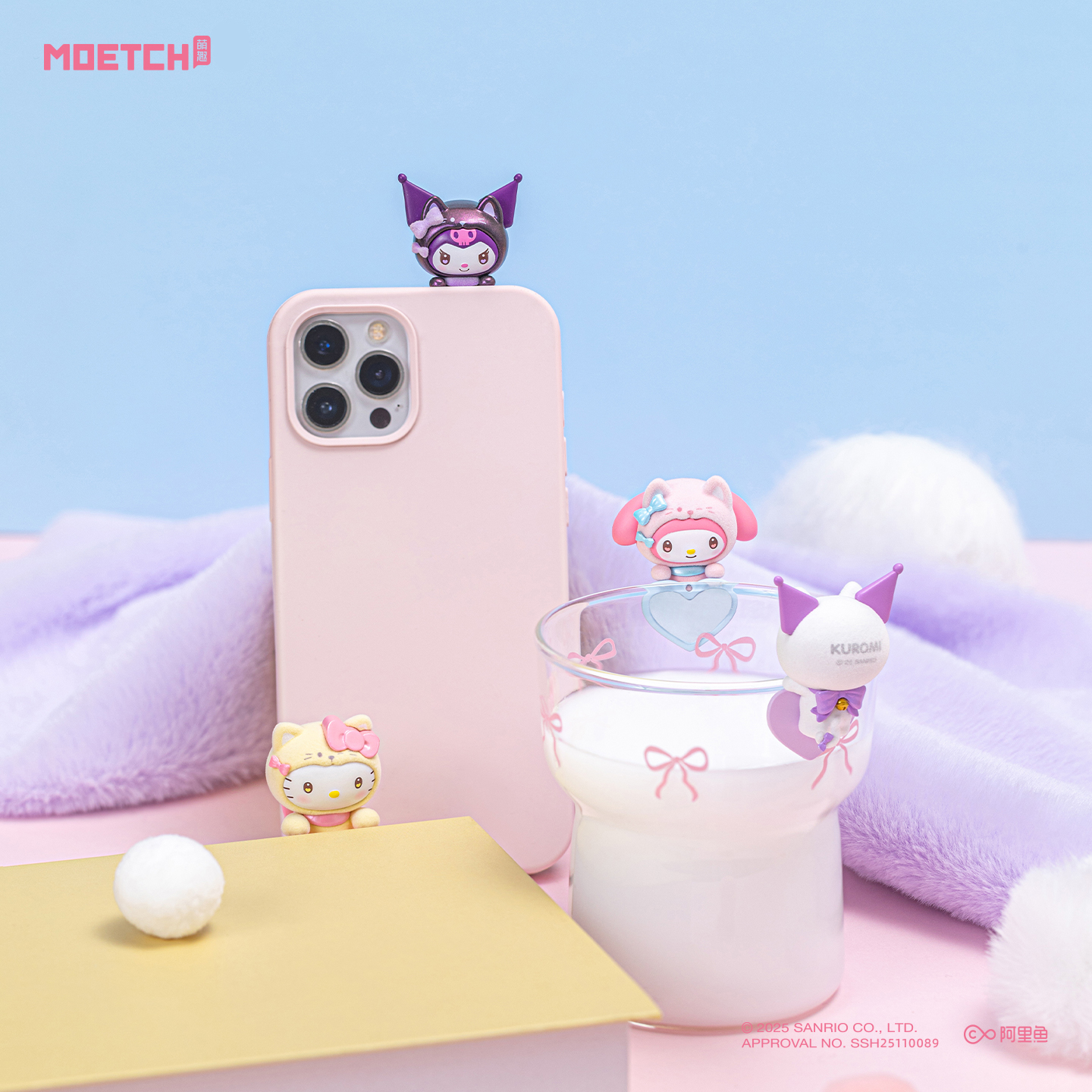 Sanrio Sweetheart Papa and Gua - Phone Accessories Baby avaliação e preço