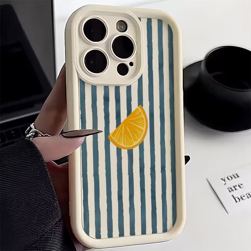 Striped Lemon Slice Pattern Ph - Phone Accessories Kiosk avaliação e preço