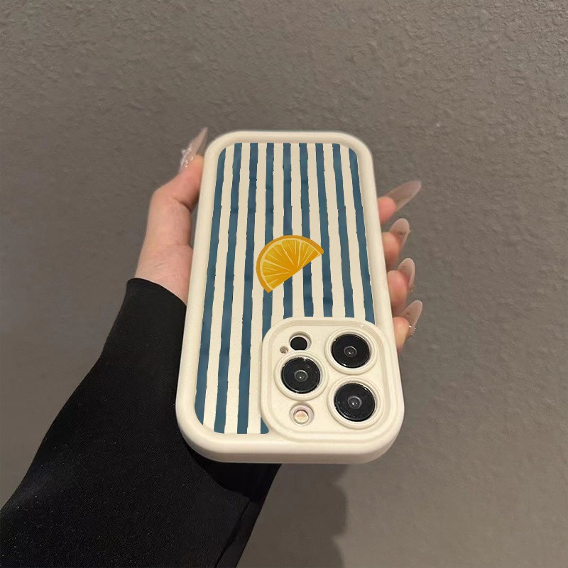 Striped Lemon Slice Pattern Ph - Phone Accessories Kiosk avaliação e preço