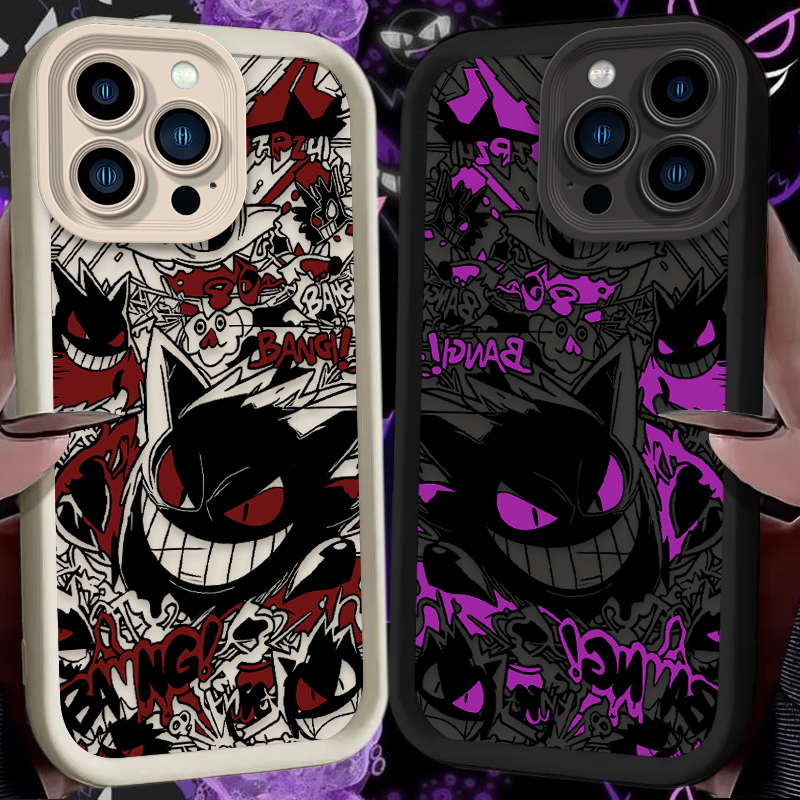P-Pokemon Gengar Graffiti Phon - Phone Accessories Kiosk avaliação e preço