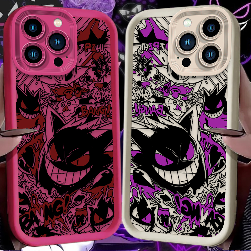 P-Pokemon Gengar Graffiti Phon - Phone Accessories Kiosk avaliação e preço