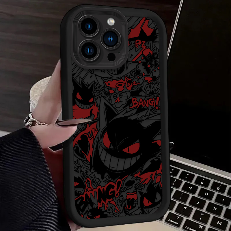 P-Pokemon Gengar Graffiti Phon - Phone Accessories Kiosk avaliação e preço