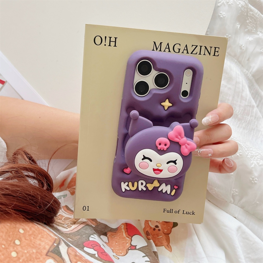 Cartoon Sanrio Cute 3D Cartoon - Quirky Phone Accessories avaliação e preço