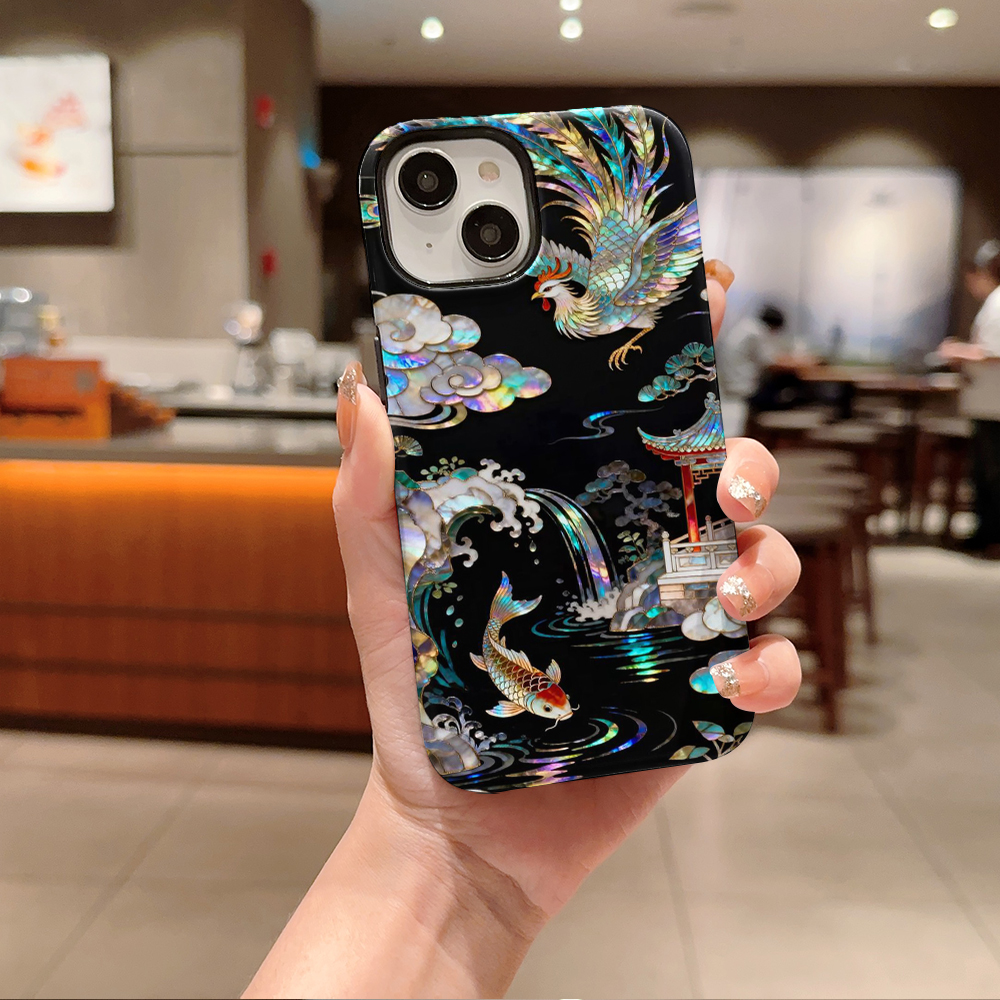 Stylish Tiger Dragon Marble Te - Phone Accessories Kiosk avaliação e preço