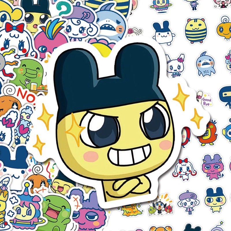 Japanese Tamagotchi Stickers E - Phone Accessories And Electronics avaliação e preço