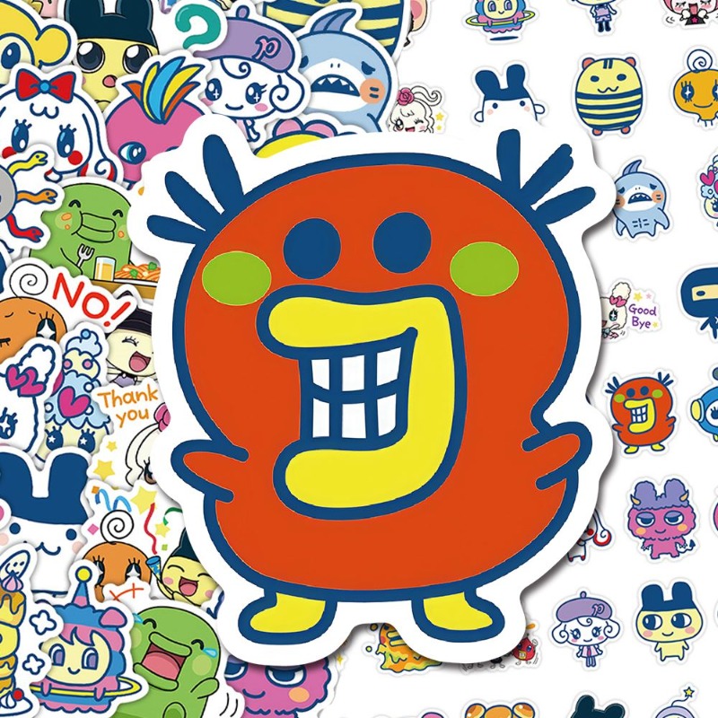 Japanese Tamagotchi Stickers E - Phone Accessories And Electronics avaliação e preço