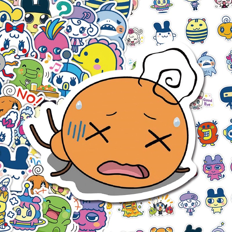 Japanese Tamagotchi Stickers E - Phone Accessories And Electronics avaliação e preço