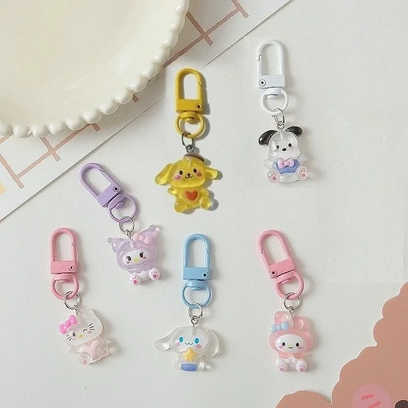 6 Pieces  Anime Hello Kitty Ba - Phone Accessories And Electronics avaliação e preço