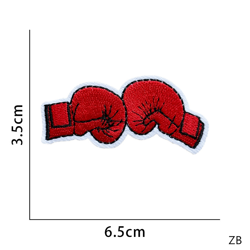 10 Pcs Boxing Sports Embroider - Phone Accessories Pictures avaliação e preço