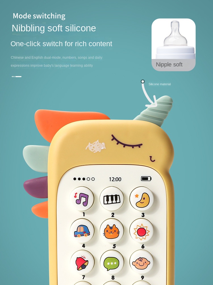 Baby Phone Toy Music Sound Tel - Phone Accessories Baby avaliação e preço