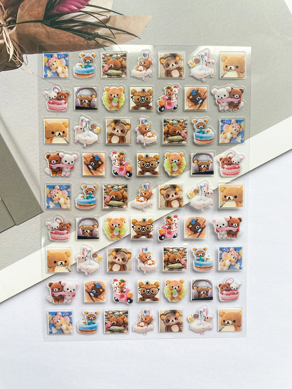 Mini Kawaii Rilakkuma Pvc Post - Phone Accessories And Electronics avaliação e preço