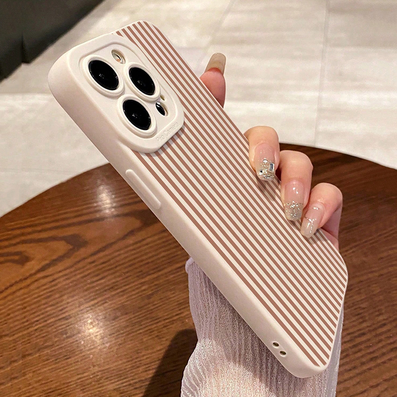 Pink Striped Painted Anti-Drop - Phone Accessories Kiosk avaliação e preço