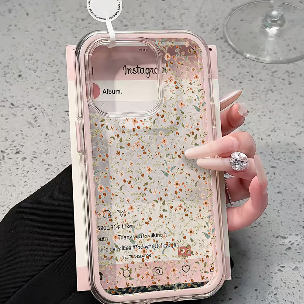 Wildflowers Clear Phone Case F - Phone Accessories Kiosk avaliação e preço
