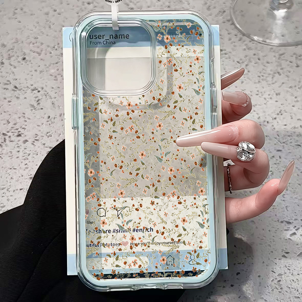 Wildflowers Clear Phone Case F - Phone Accessories Kiosk avaliação e preço