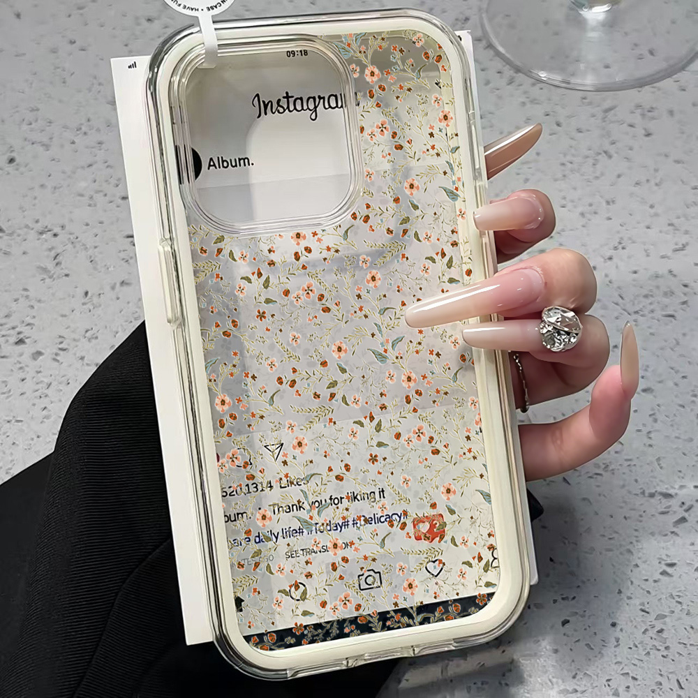 Wildflowers Clear Phone Case F - Phone Accessories Kiosk avaliação e preço